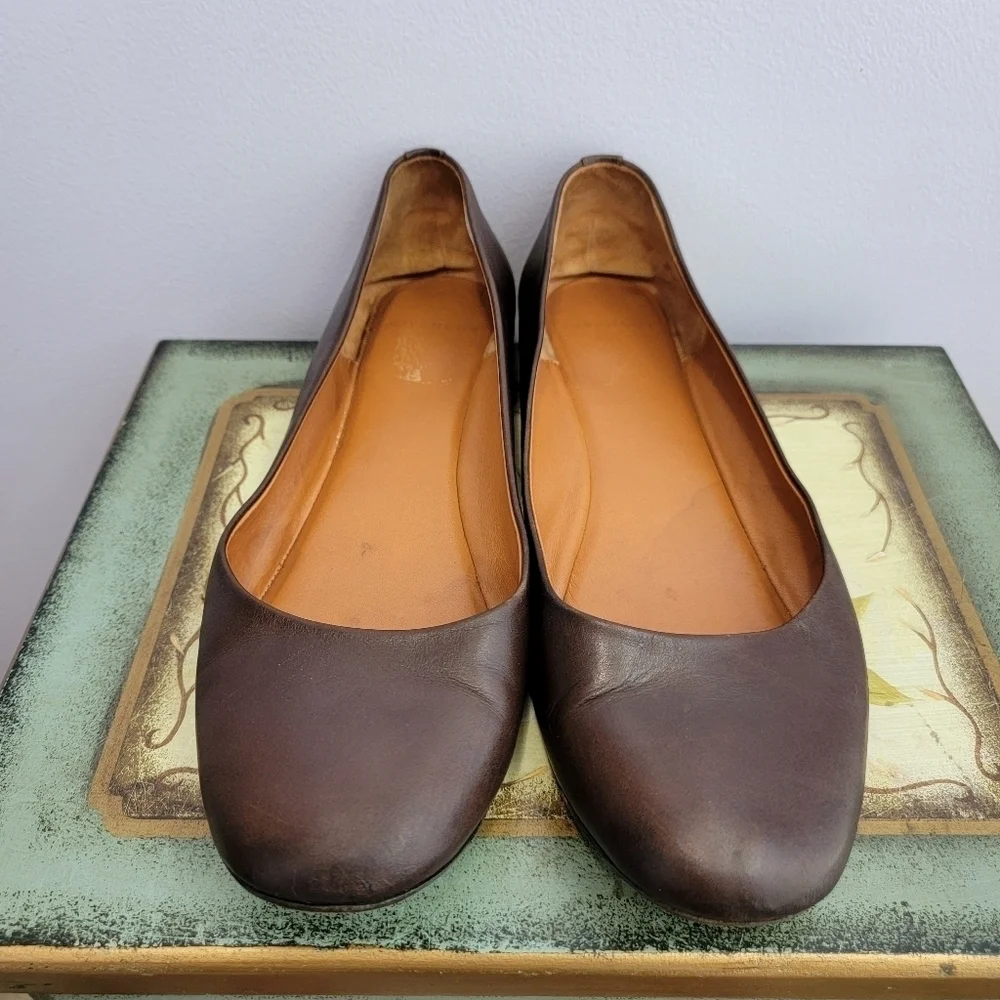 Givenchy Dark Brown Leather Loafers - Picture 10 of 10